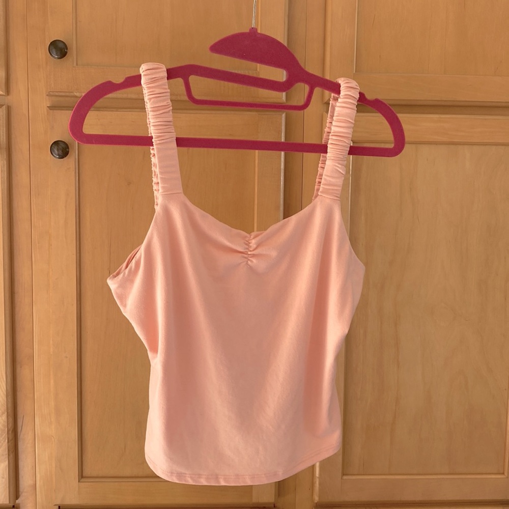 Light peach tank top